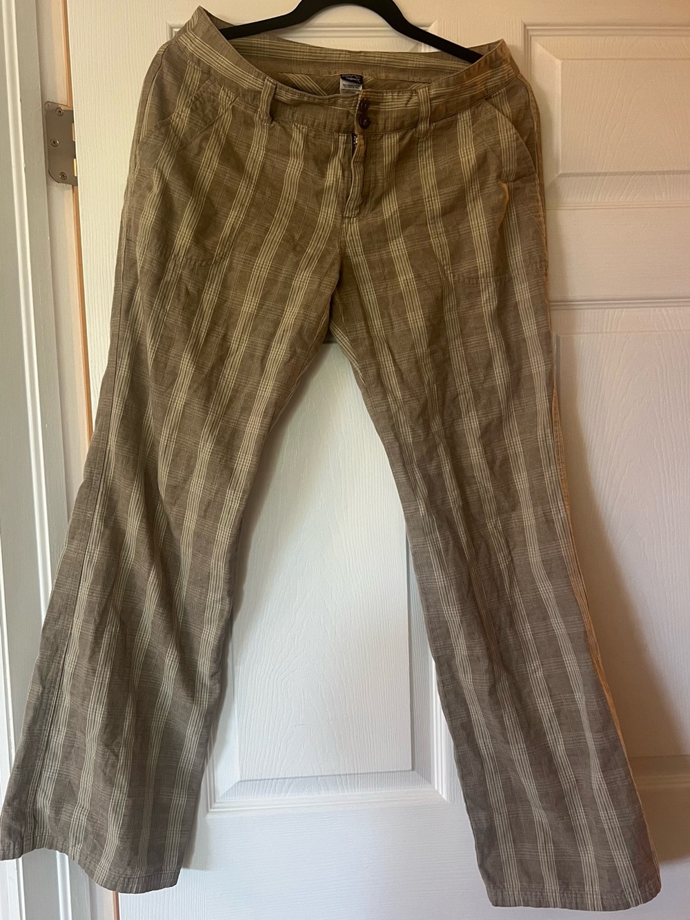 Patagonia Women's Beige Striped Pants